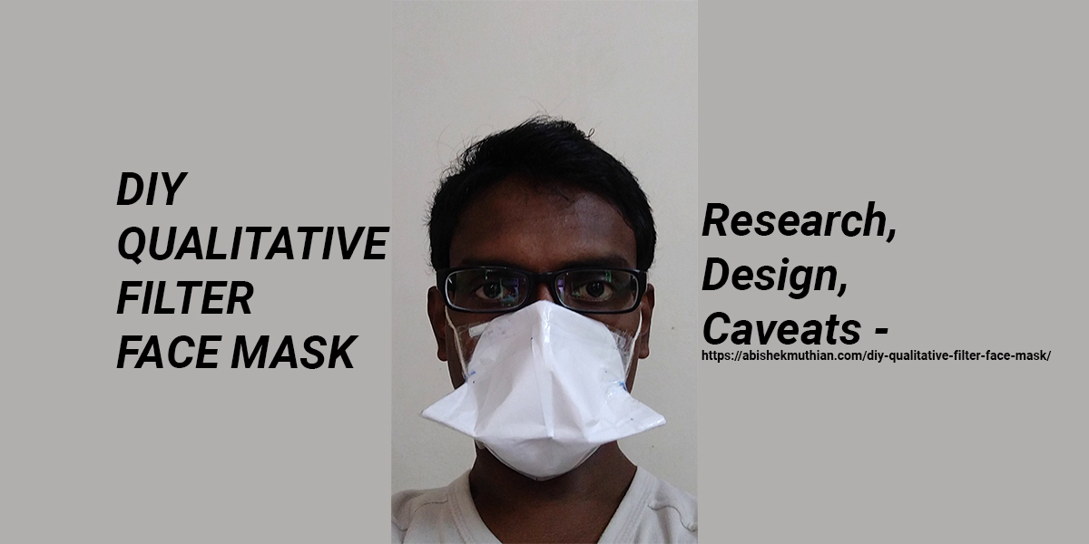DIY Qualitative filter based face mask