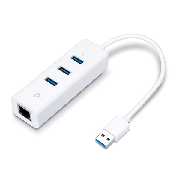 tp-link USB 3.0 3-Port Hub & Gigabit Ethernet Adapter 2 in 1 USB Adapter