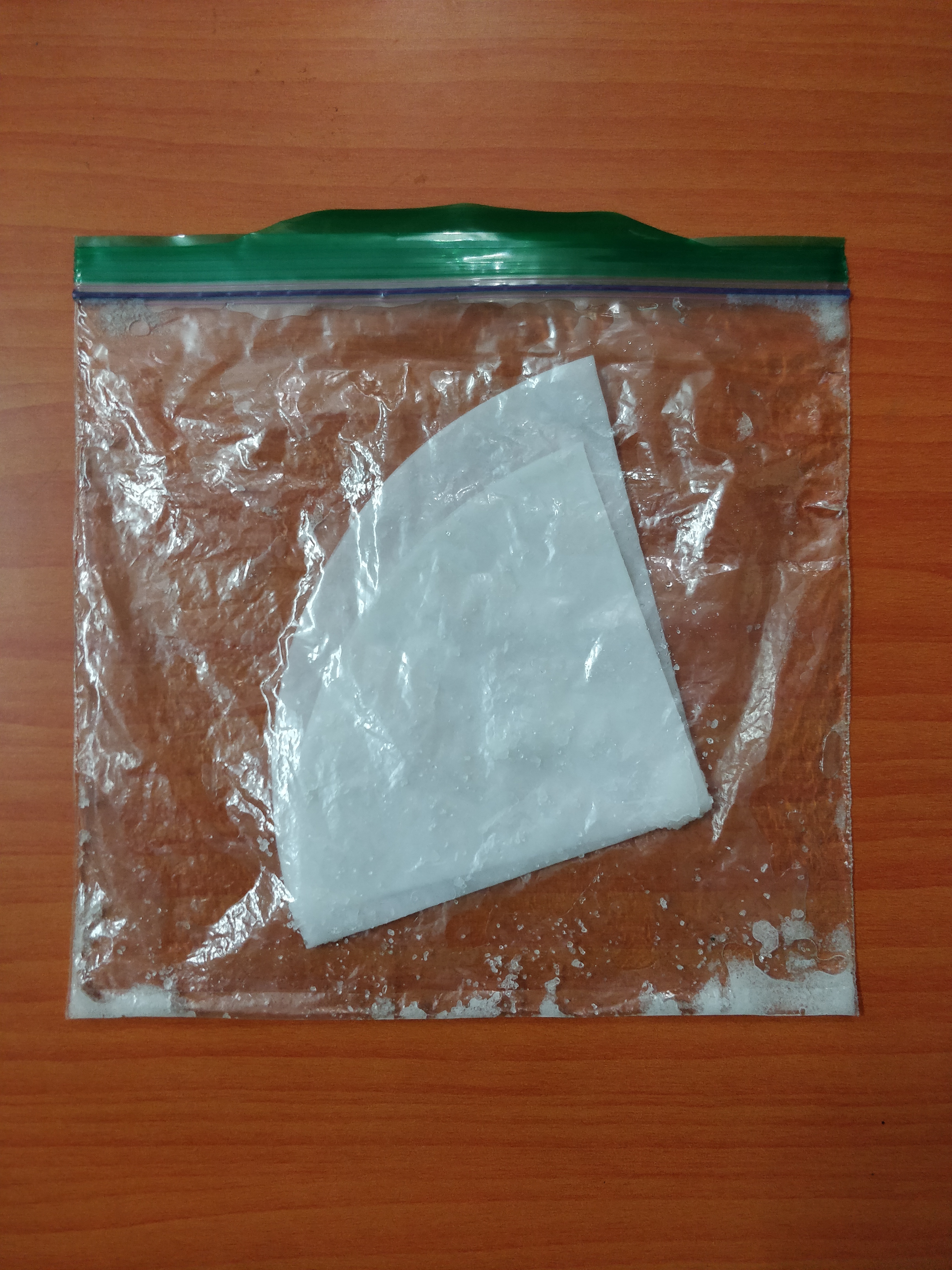 Qualitative Filter Paper in Salt Brine Solution