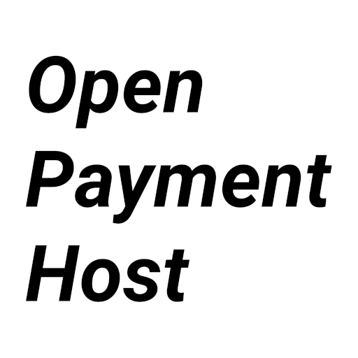 White square image reading Open Payment Host