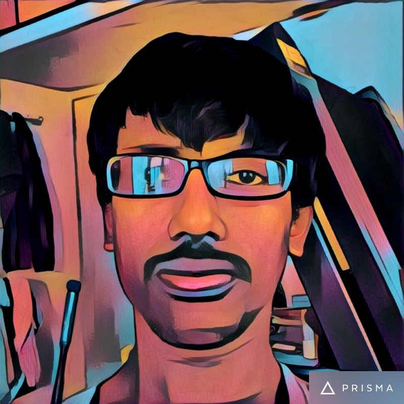 Photo of me via Prisma app