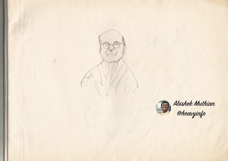 DR. B.R Ambedkar drawn by 7th grade child